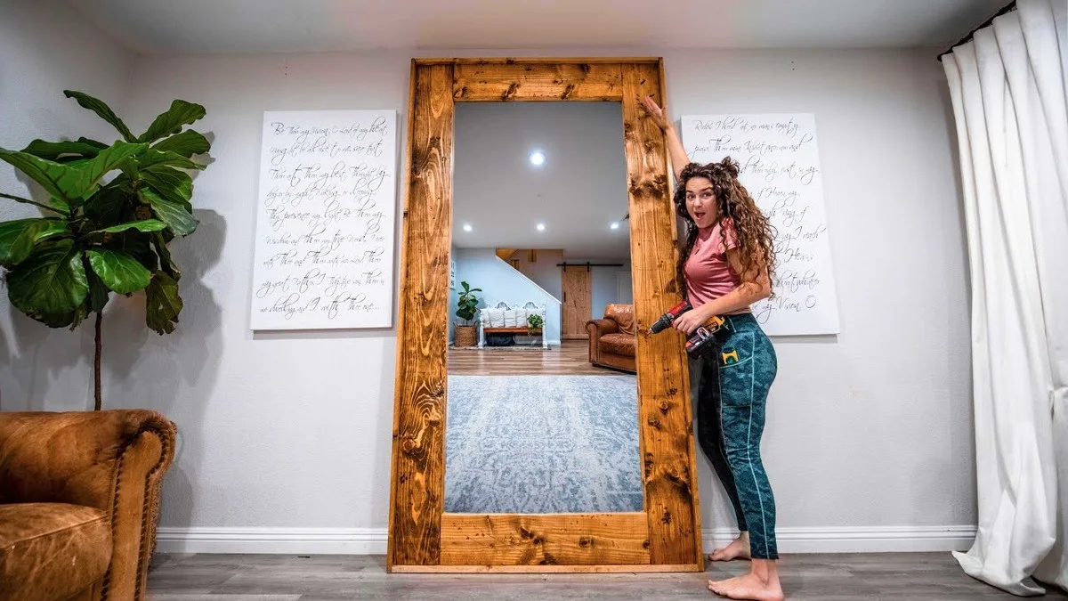 Der 100-Euro-IKEA-Trick: So zauberst du einen 2,40-Meter-Spiegel, der jeden Raum vergrößert - image 1