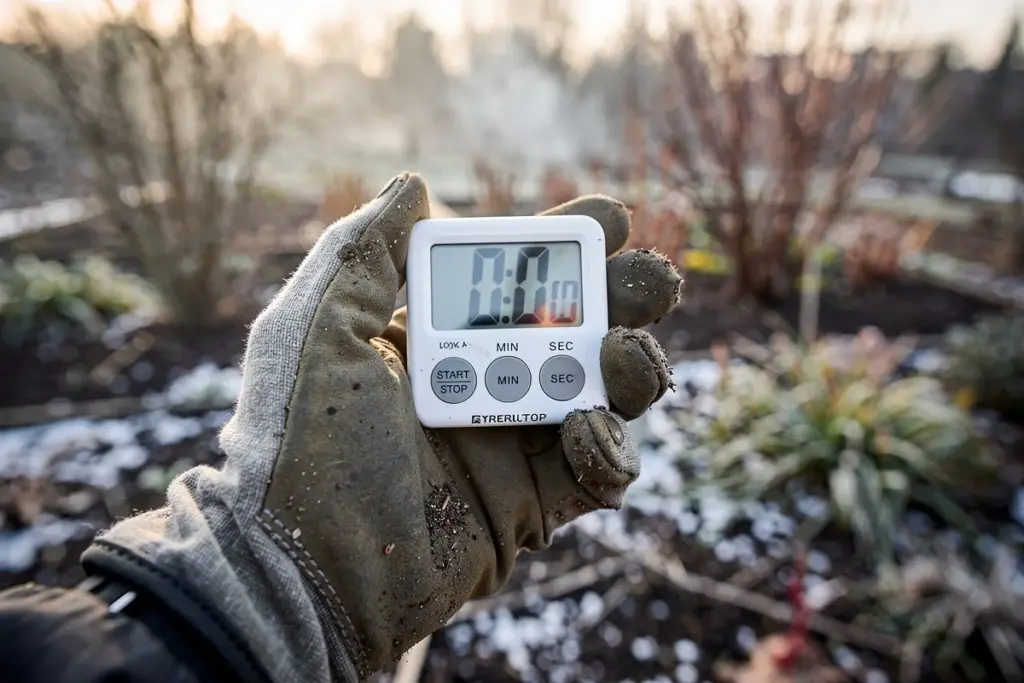 Der Küchen-Timer, der Vögel im Winter vor dem sicheren Tod rettet
