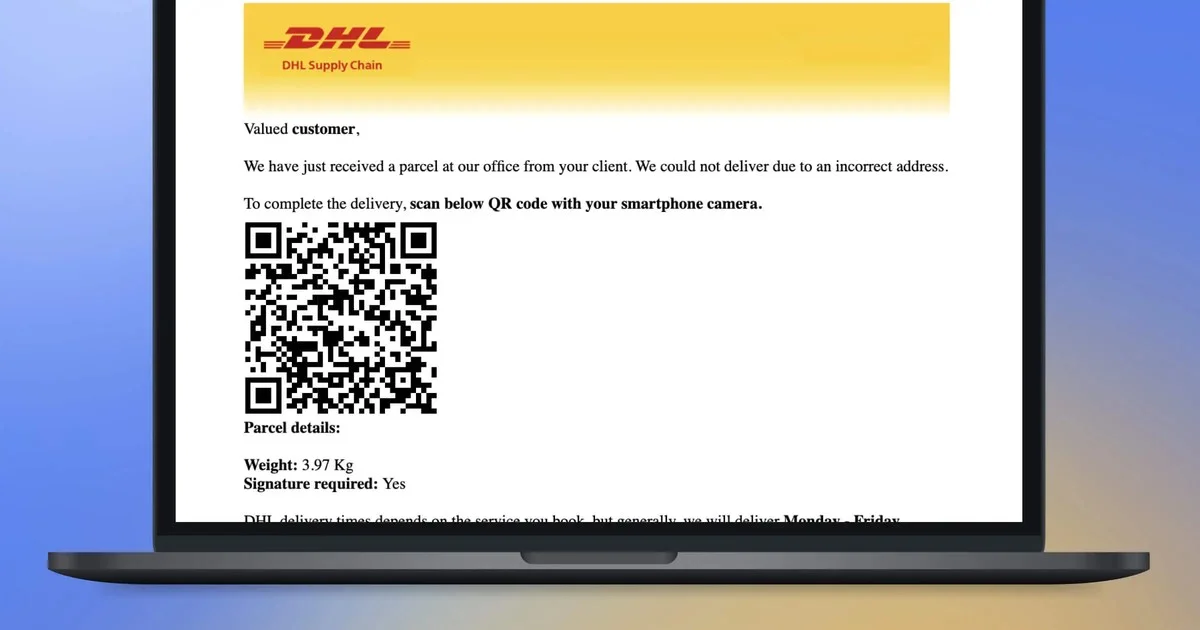 Drei Fehler, die Sie beim gelben DHL-Zettel im Briefkasten 2024 fast Ihre Daten kosten - image 1
