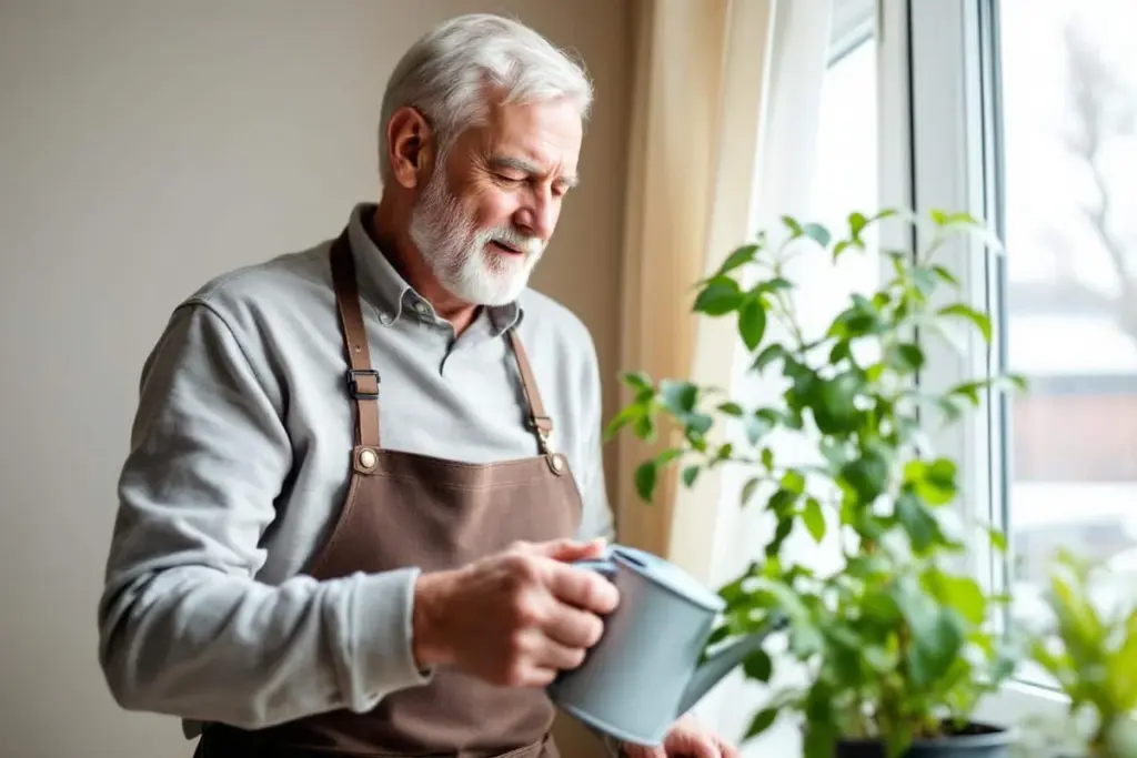 Warum erfahrene Gärtner ihre Zimmerpflanzen im Winter nur halb so viel gießen