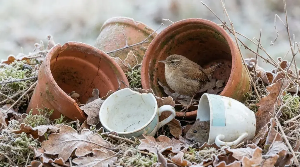 Warum erfahrene Gärtner eine zerbrochene Tasse unter den Busch legen