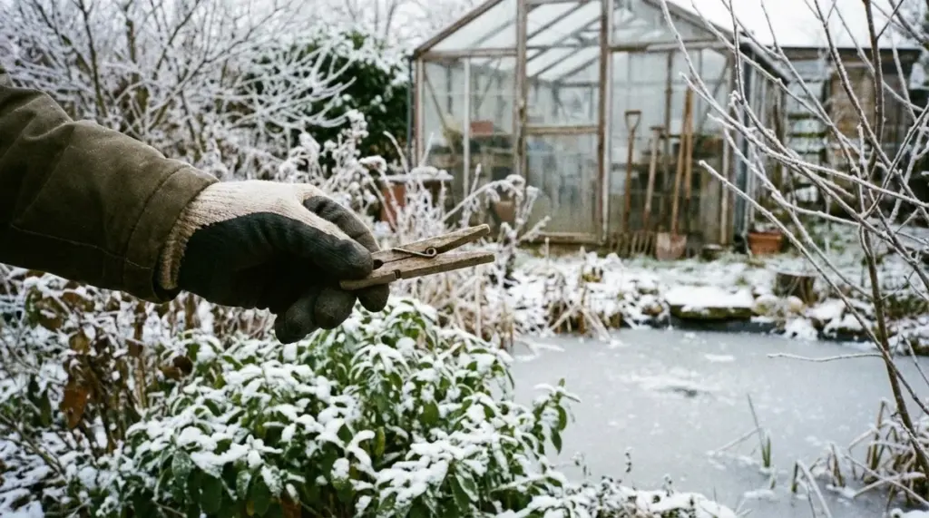 Warum erfahrene Gärtner eine einfache Wäscheklammer zum Aufhängen von Vogelfutter verwenden