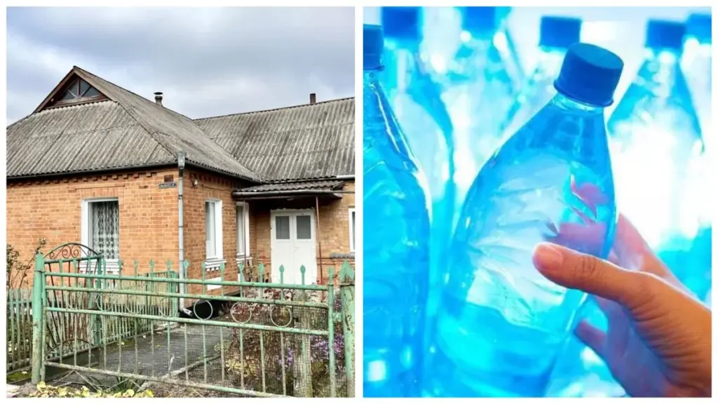 Warum erfahrene Hausbesitzer eine teilweise gefüllte Wasserflasche an ihr Gartentor hängen