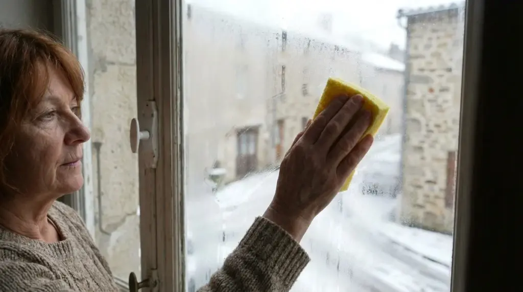 Alte Methoden: Warum Großeltern dieses Haushaltsmittel auf ihre Fenster streuten und nie wieder beschlagene Scheiben hatten