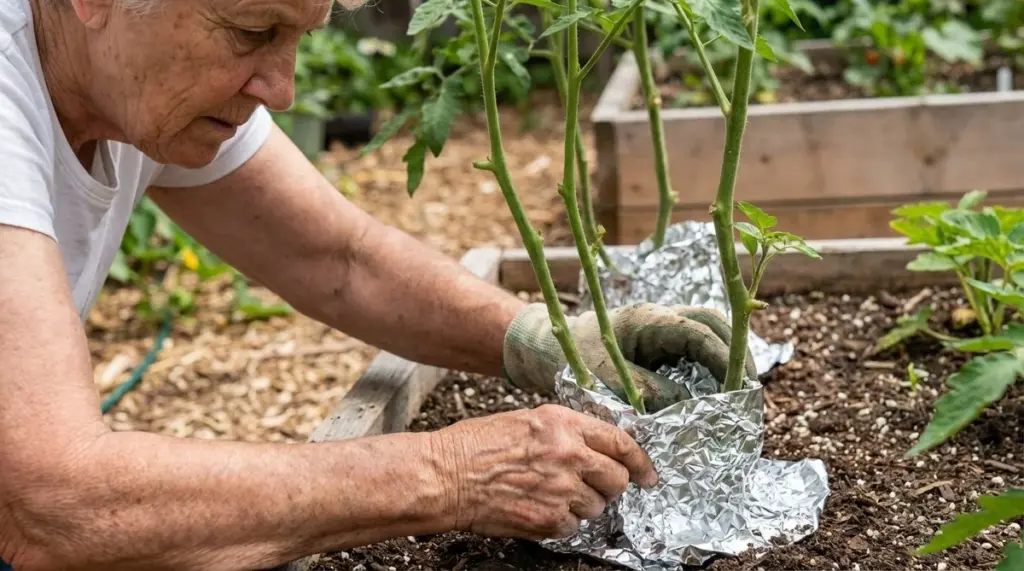 Der japanische Trick: Wie Alufolie Ihre Rosen in der österreichischen Sonne vor Blattläusen schützt