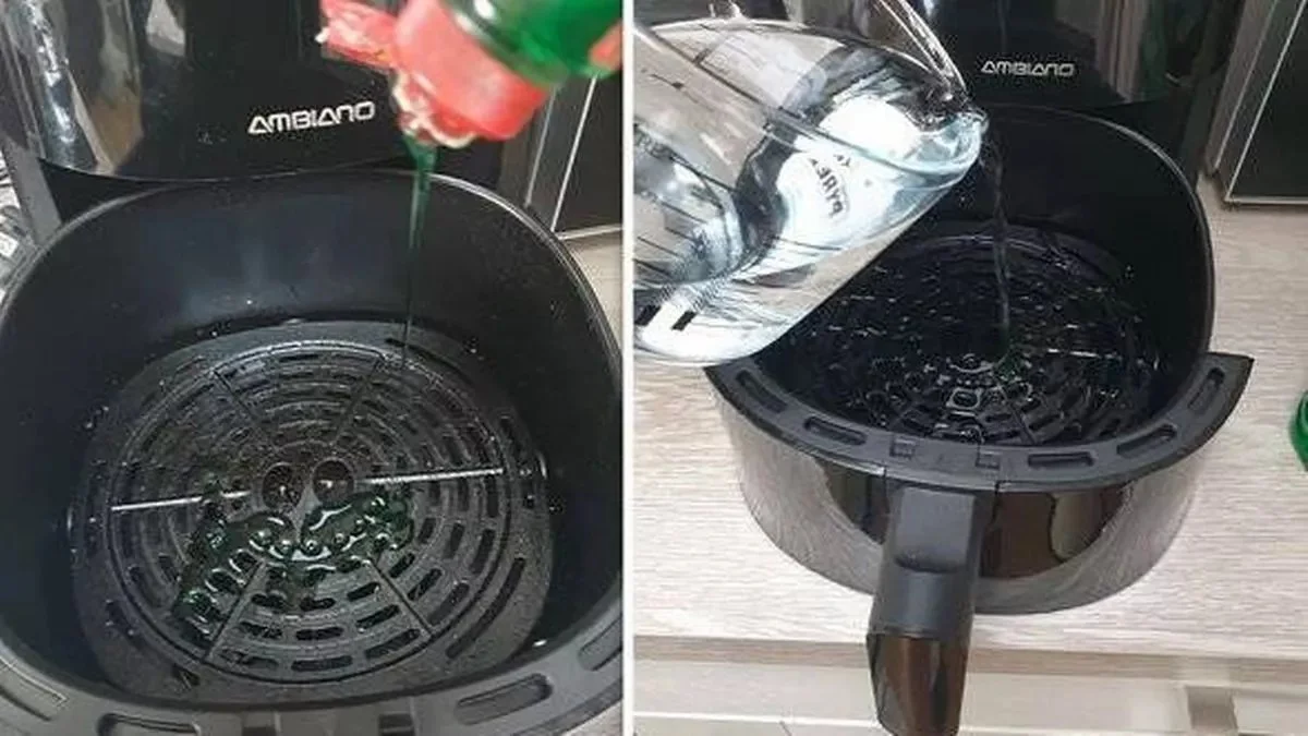 Der Putztrick der Profis: Darum legen Heißluftfritteusen-Experten immer ein Stück Backpapier in den Korb - image 1