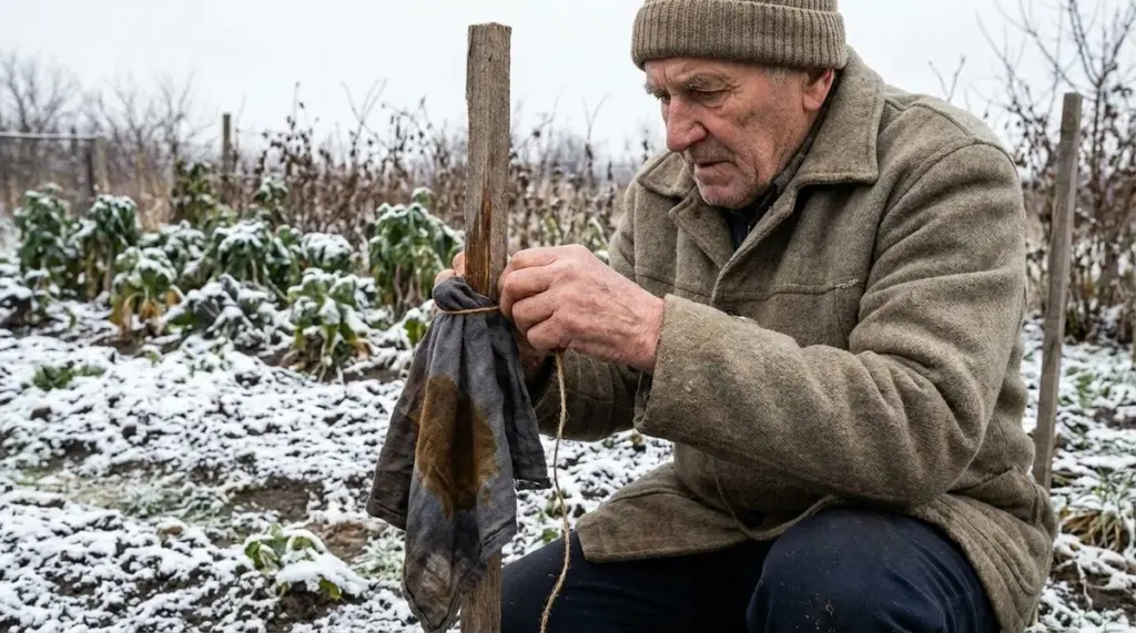 Der unscheinbare Stofffetzen, den erfahrene Gärtner strategisch im Garten platzieren