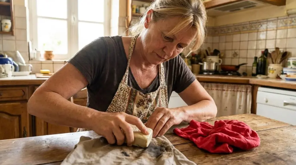 Der verblüffende Trick: Dieses alte Hausmittel beseitigt hartnäckige Flecken – Profis schwören drauf!