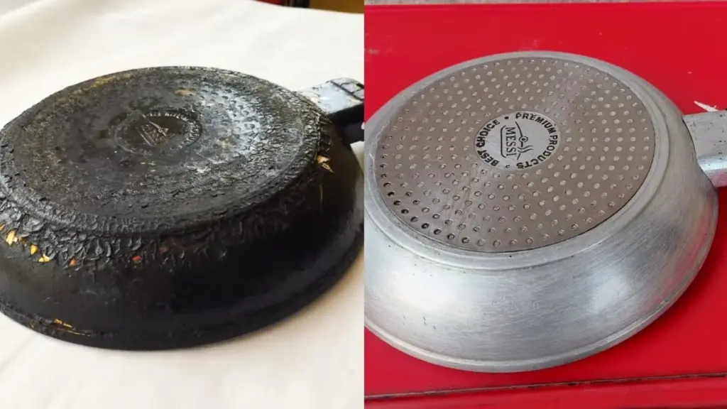 Der versteckte Grillbürsten-Trick: So reinigen Sie die Pfanne in 5 Minuten, wenn Fett verbrannt scheint