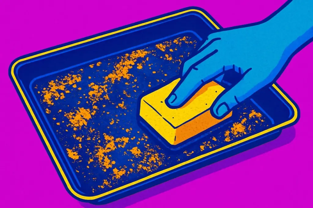 Diese 4 Hausmittel nutzen Profis, damit ihr Backblech nach Pizzateig nicht mehr stinkt