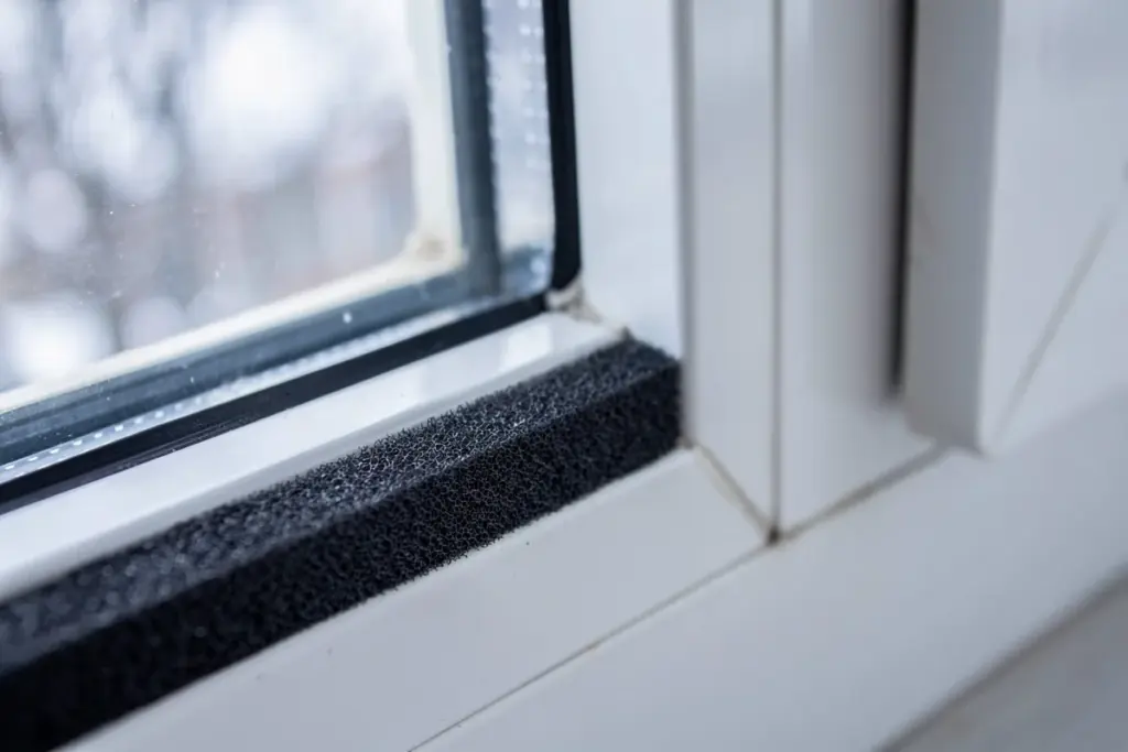 Drei Minuten für warme Wohnung: So dichten Sie alte Fenster ohne Silikon ab