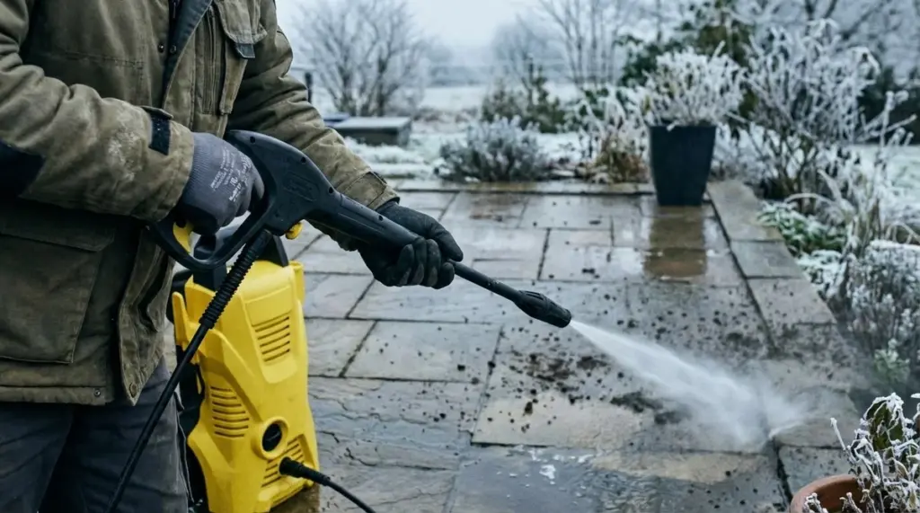 Ein falscher Griff mit dem Hochdruckreiniger im Winter und Ihr Gerät ist kaputt