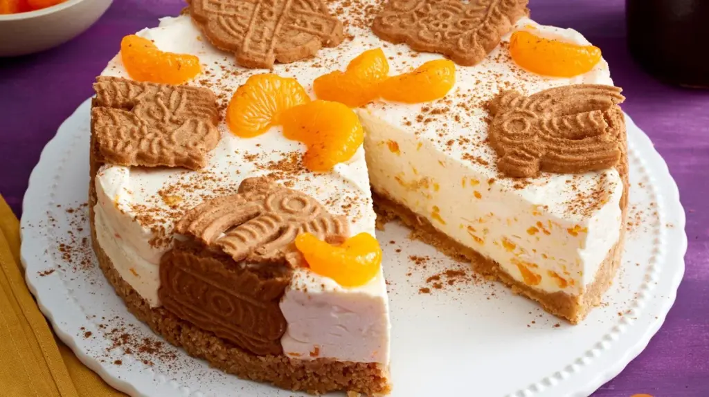 Fünf Stunden warten und dieser No-Bake Spekulatius-Kuchen wird zum Advents-Hit