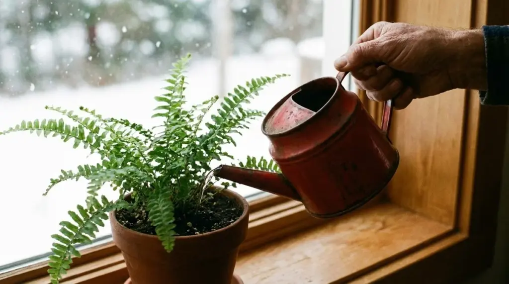 L'erreur la plus subtile en hiver : arroser “de temps en temps”, voici quoi faire à la place