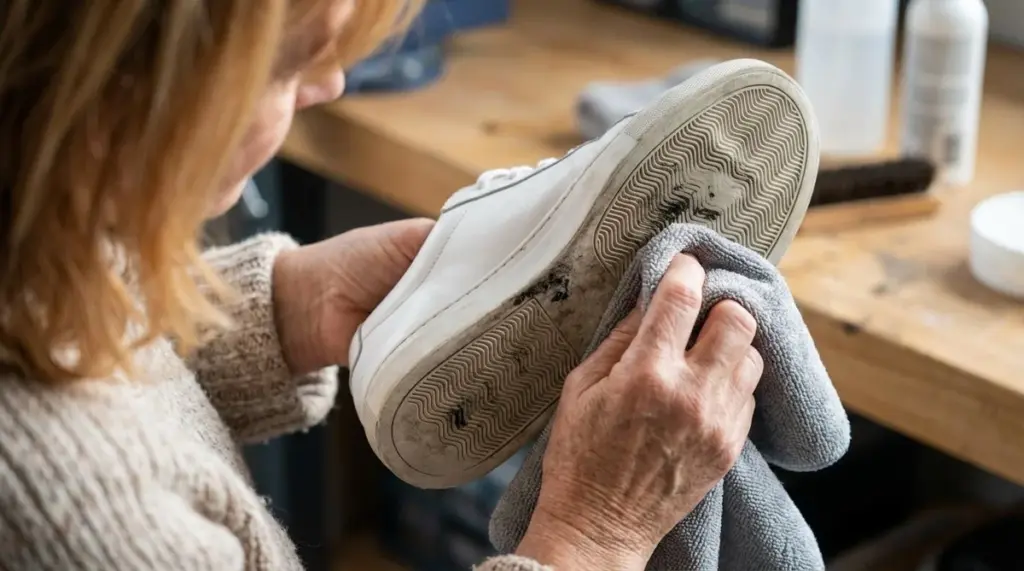 Vergilbte Sohlen? Ihr Hausmittel macht Sneaker in 5 Minuten wieder wie neu