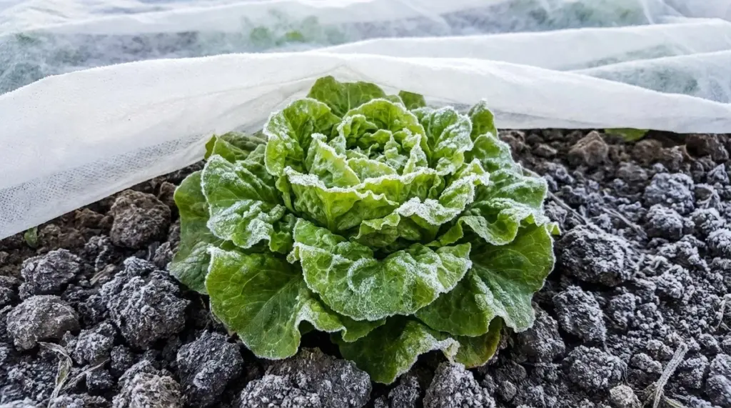 Warum erfahrene Gärtner die Winterschutzvlies NICHT über den Salat legen (und wo es wirklich hingehört)