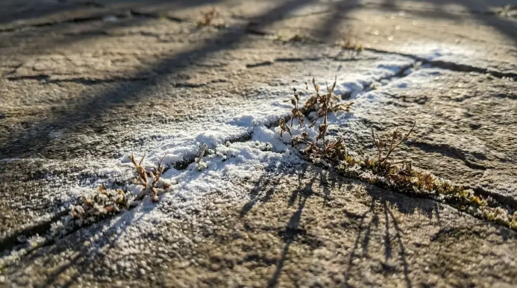 Warum erfahrene Gärtner im Winter Natron auf ihre Terrasse streuen