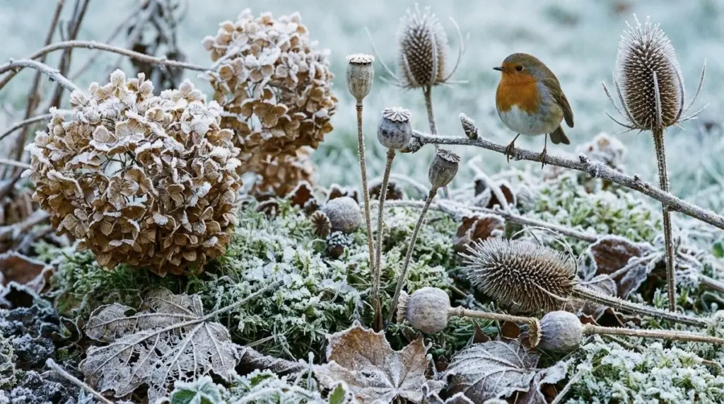 Warum erfahrene Gärtner das Herbstlaub im Beet lassen