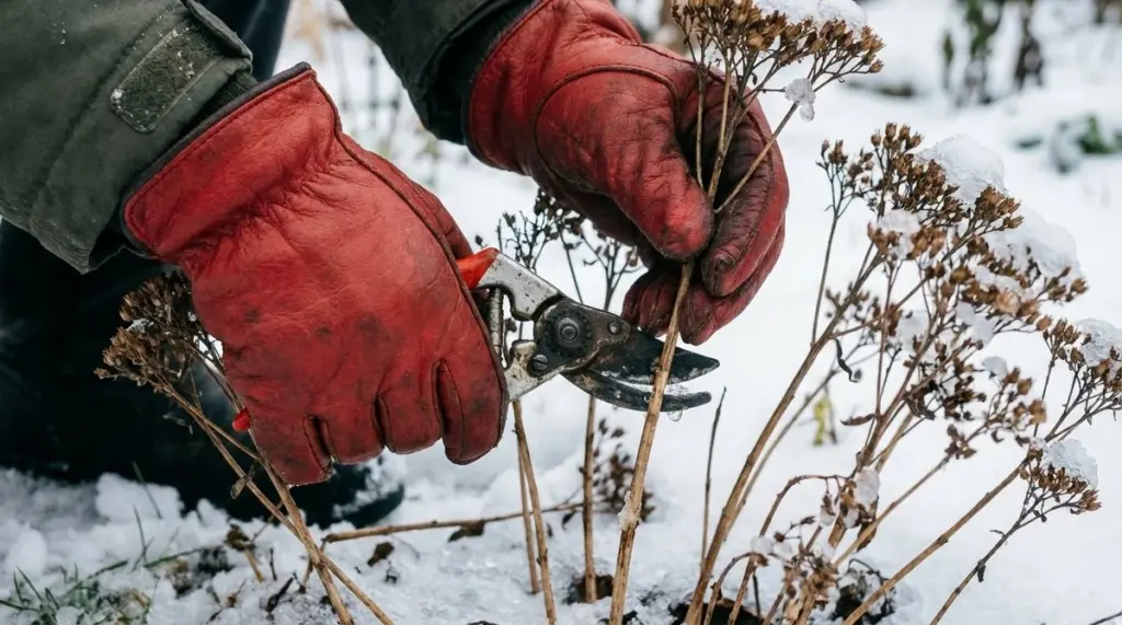 Warum erfahrene Gärtner im Jänner das alte Laub von diesen Blumen entfernen