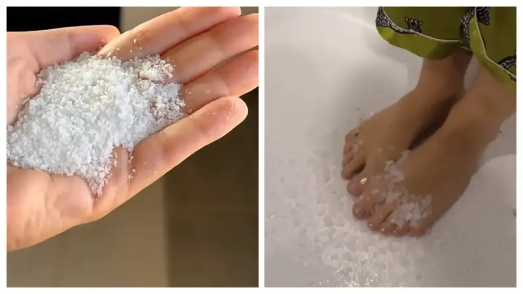 Warum österreichische Hausfrauen nach Besuch ein Päckchen Salz ins Bad stellen