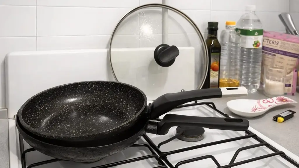 Warum Sie Ihre Pfannen niemals stapeln sollten – und zwei Tricks, die Platz sparen und die Lebensdauer verlängern