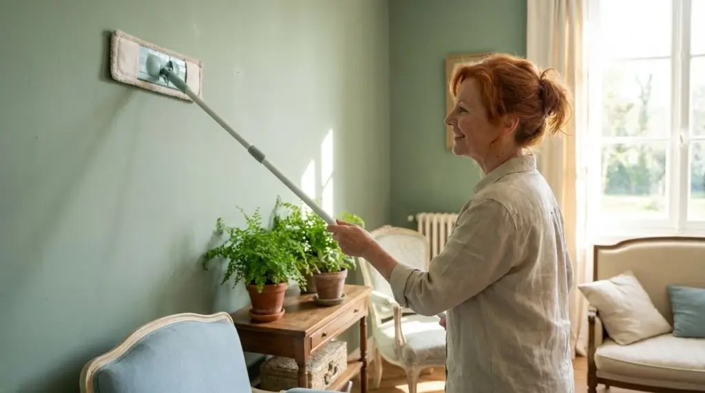 Adieu les traces sur les murs et plafonds : la méthode surprise qui protège vraiment vos peintures