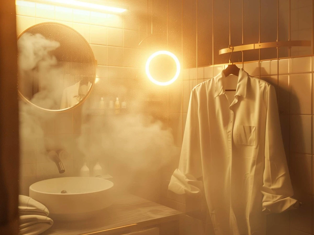 Der Dampf-Trick: Hemden faltenfrei dank kurzer Dusche - image 2