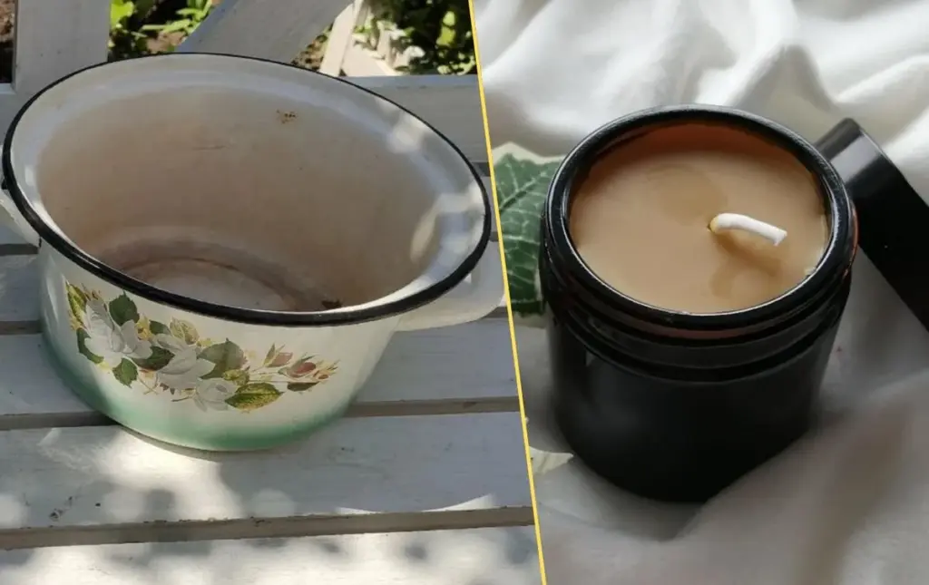 Die alte Löchel-Pfanne: So wird sie zur Kerzen-Heizung für warmes Essen