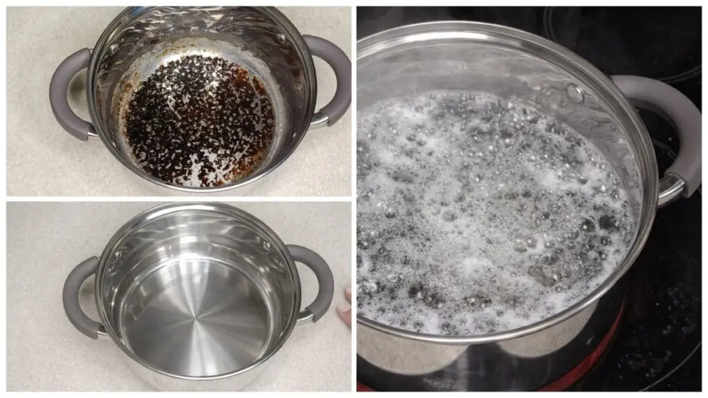 Ein Produkt in die Pfanne – und Eingebranntes löst sich wie von selbst