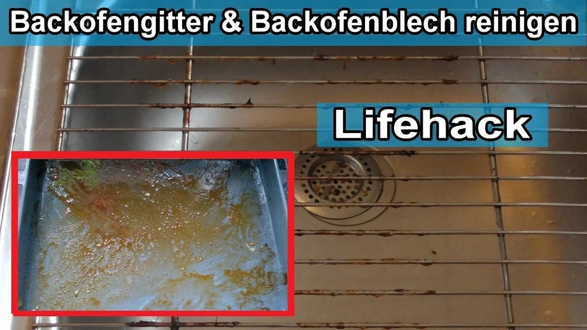 Gitter des Backofens blitzsauber: Das 6-Stunden-Geheimnis mit Haushaltsmitteln - image 2