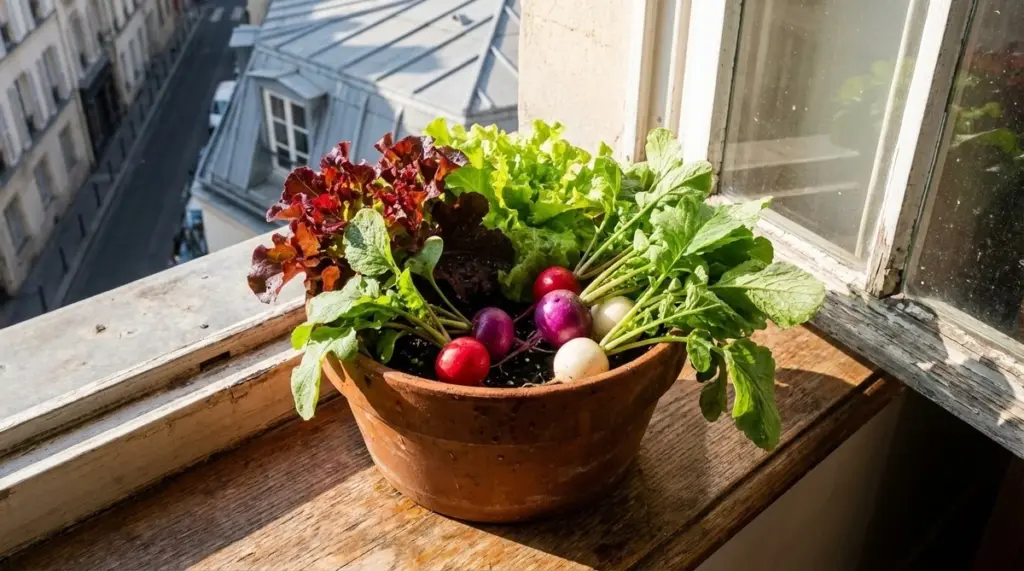 Radies de récolte rapide et salades en pot : votre salon transformé en mini-potager dès février
