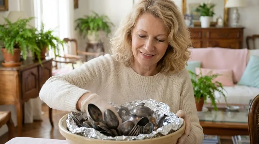 Silber angelaufen? Diese faszinierende Methode haucht Ihren Stücken in nur 5 Minuten strahlenden Glanz ein