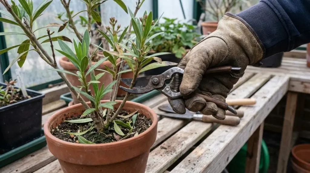 Warum erfahrene Gärtner im Februar Stecklinge von Oleander machen