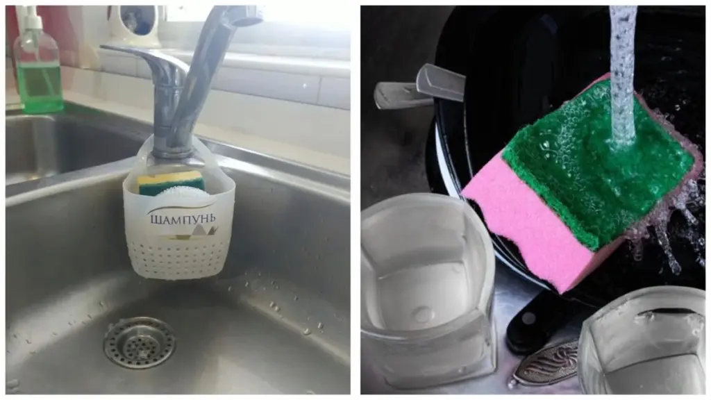 Warum erfahrene Hausfrauen leere Shampooflaschen am Wasserhahn aufhängen