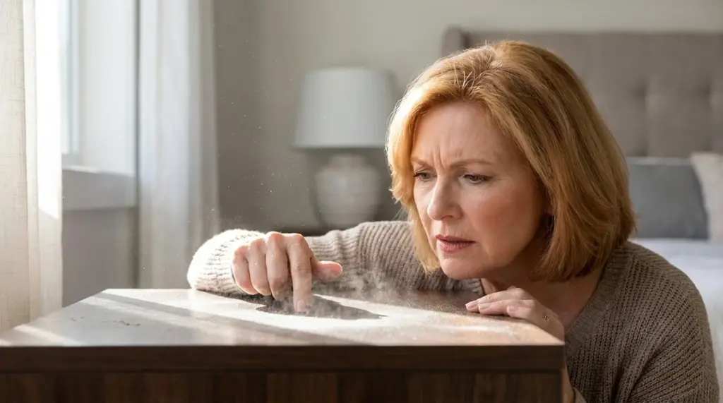 Warum feine Schichten Staub und Feuchtigkeit für Nachttrockenheit verantwortlich sind