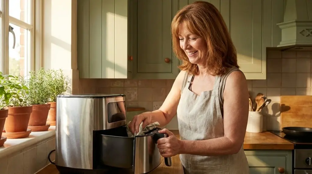 Was Penible nach jedem Airfryer-Gebrauch machen, um hartnäckige Gerüche zu vermeiden