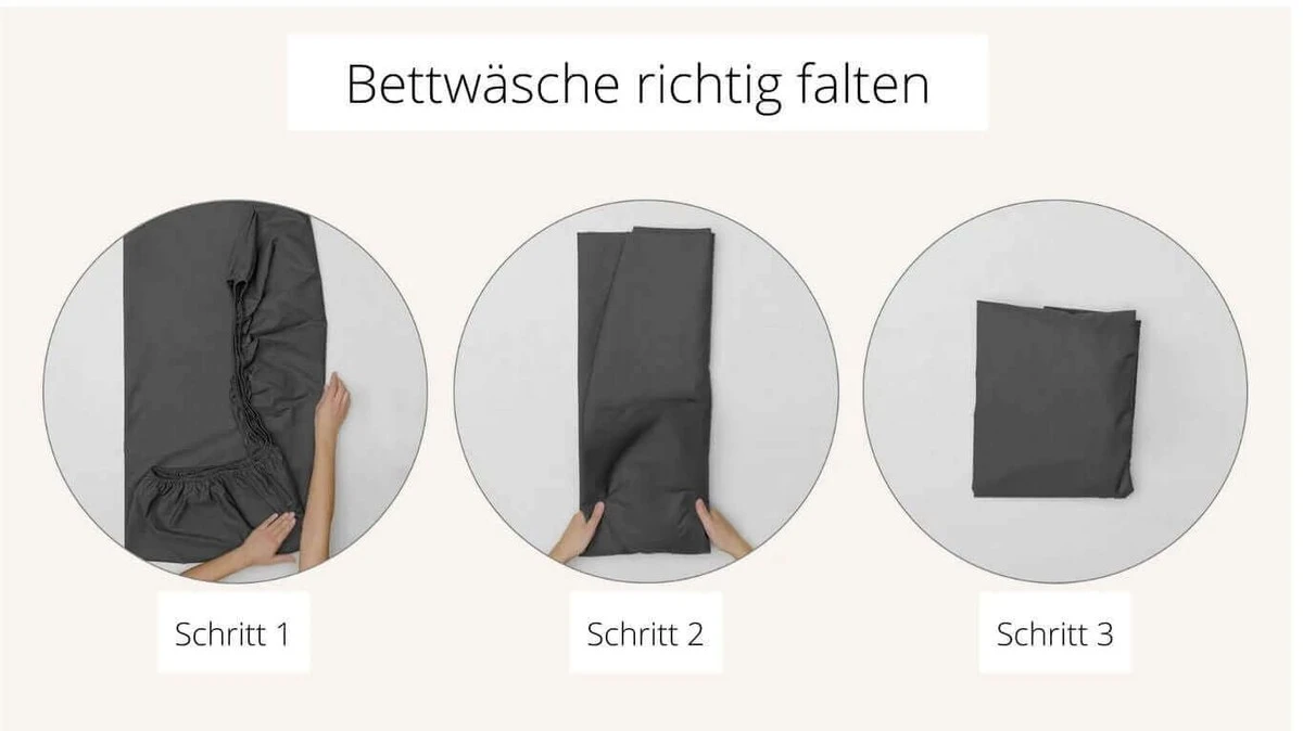 2 leichte Handgriffe für ein perfekt gefaltetes Spannbettlaken - image 1