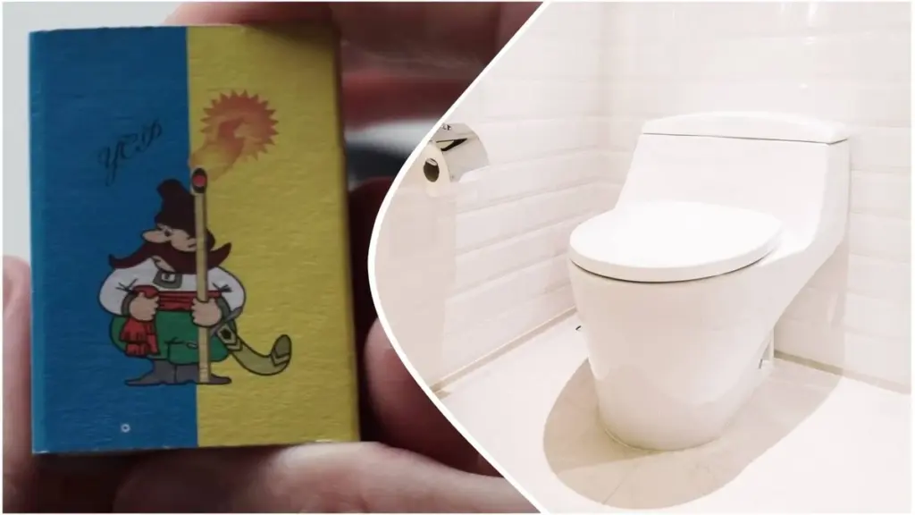 Alte Toilette? Eine Zündholzschachtel mit diesem Apotheken-Trick sorgt für Frische!