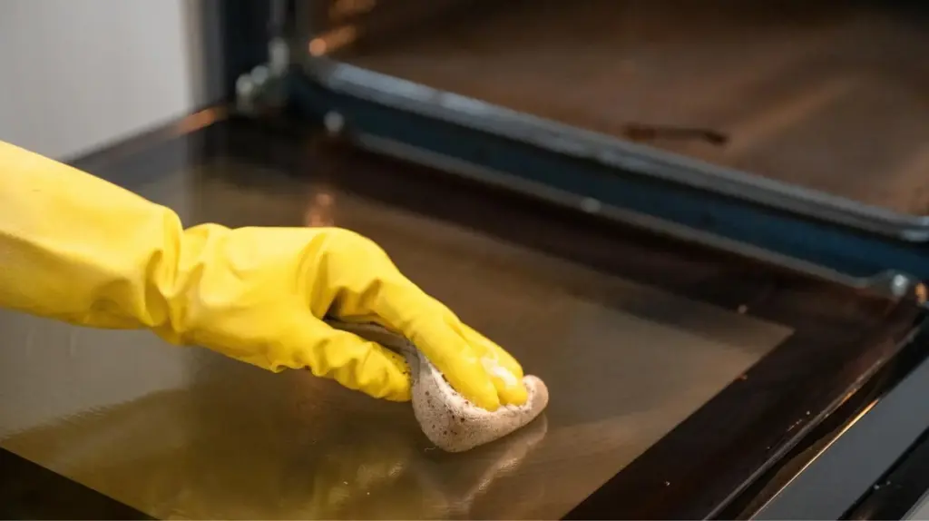 Der Trick, der deine Backofentür wieder wie neu aussehen lässt: Versteckten Schmutz entfernen