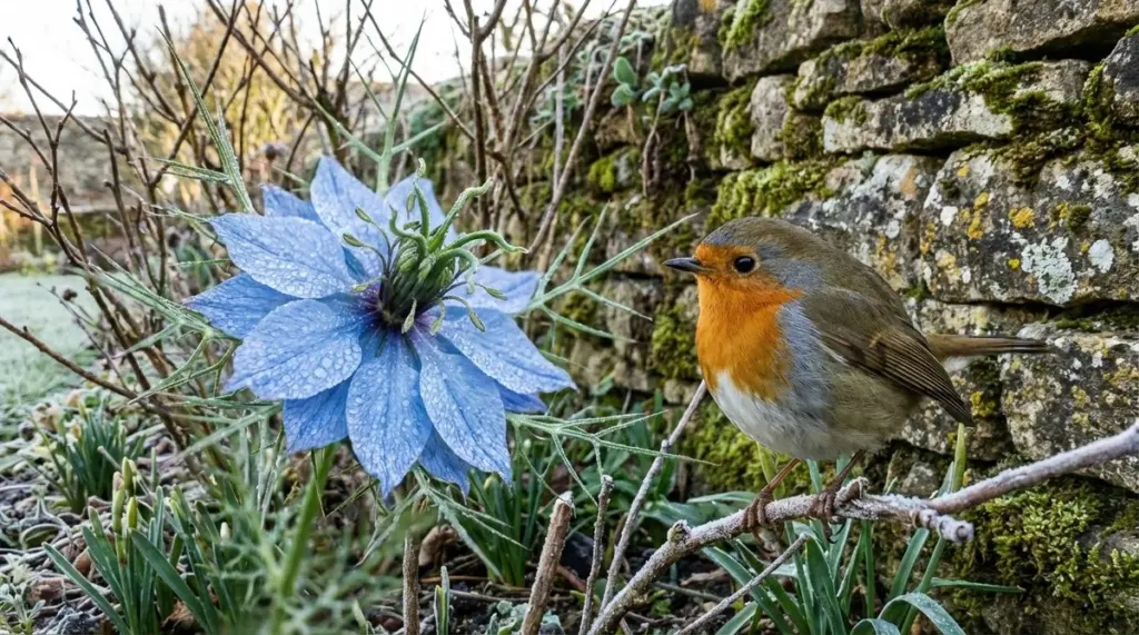Die blaue Wunderblume: So lockst du Vögel in deinen Garten und verwandelst ihn in ein Blütenparadies