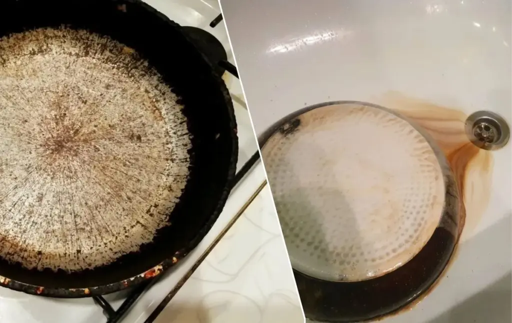 Die eine Löffel-Lösung für eingebrannten Topf-Dreck