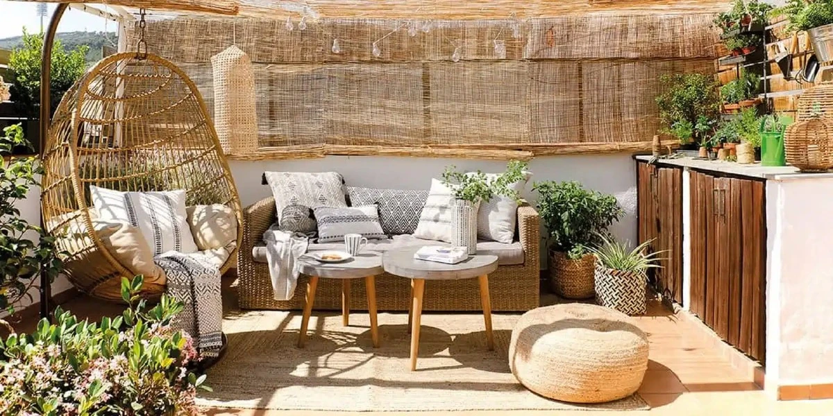 Terrasse im neuen Bohemian-Look: Deko-Ideen fürs Grüne mit kleinem Budget - image 2