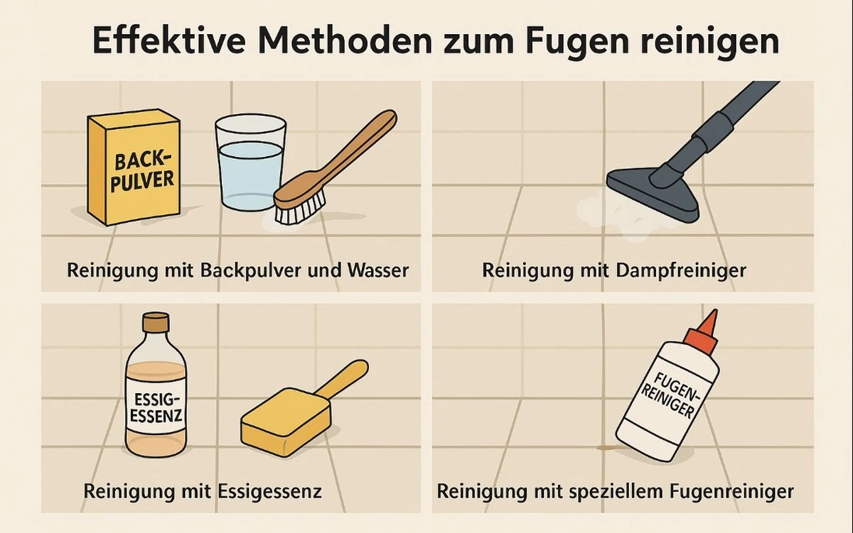 Vergilbte oder schwarze Fugen ? Das überraschende Mittel, das sie mühelos wie neu strahlen lässt! - image 1