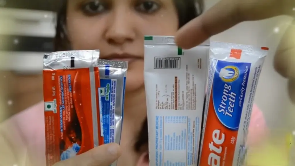 Warum bunte Quadrate auf Zahnpasta-Tuben kein Geheimnis für den Inhalt sind