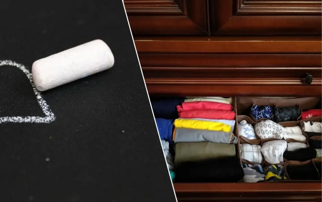 Warum ein Stück Kreide in der Garderobe mehr bewirkt als teure Beutel