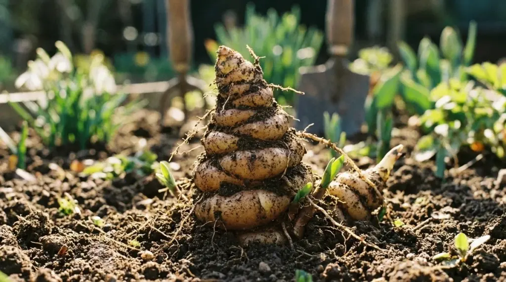 Warum erfahrene Gärtner den Crosne du Japon anstelle von Kartoffeln anpflanzen
