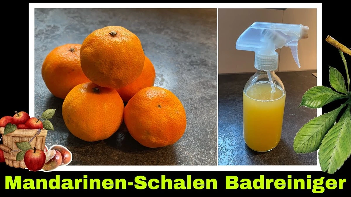 Warum ich alle Reinigungsmittel weggeworfen habe: Essig-Mazerat aus 4 Mandarinen-Schalen – mein Geheimnis für ein blitzsauberes Zuhause - image 1