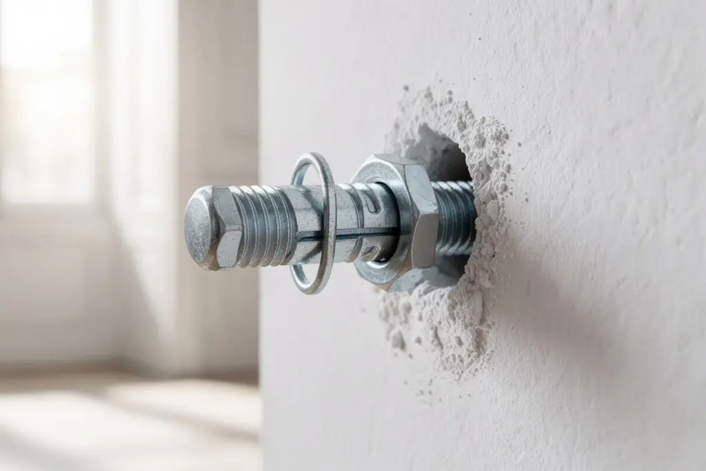 Warum Plastik-Dübel für schwere Möbel auf Gipskarton versagen: Das einzige System, das 40 kg sicher hält