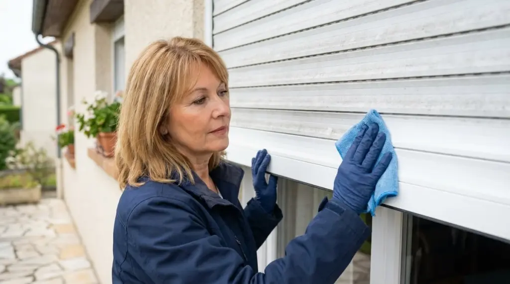 Werfen Sie den Hochdruckreiniger weg: Dieses einfache Hausmittel reinigt Ihre Rollläden mühelos